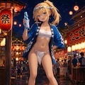 お祭りコーデ 4枚目
