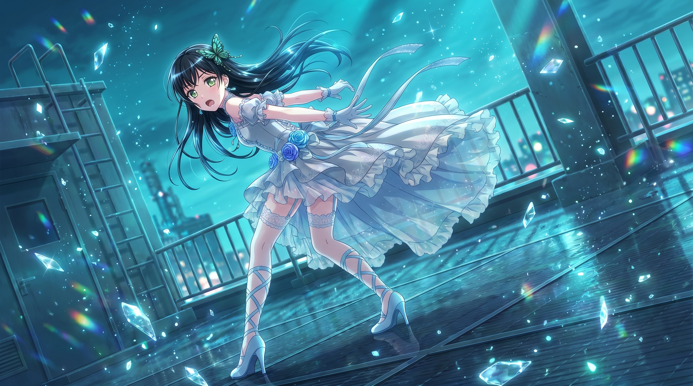 薔薇庭の幻札乱舞 | の人気AIイラスト・グラビア