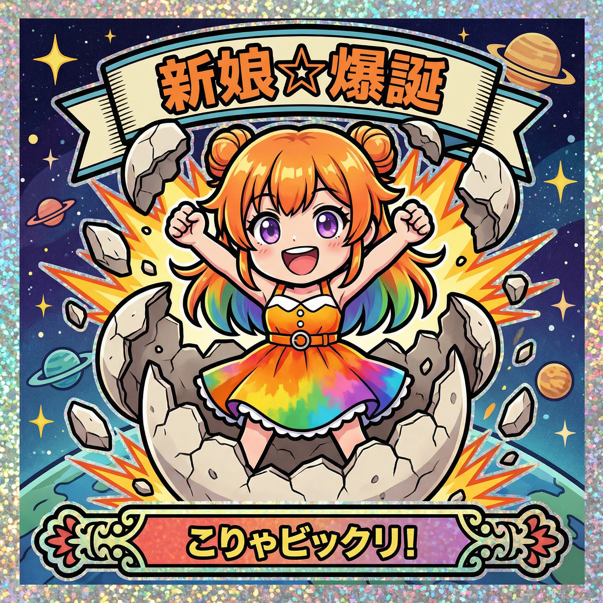 名無し娘シール