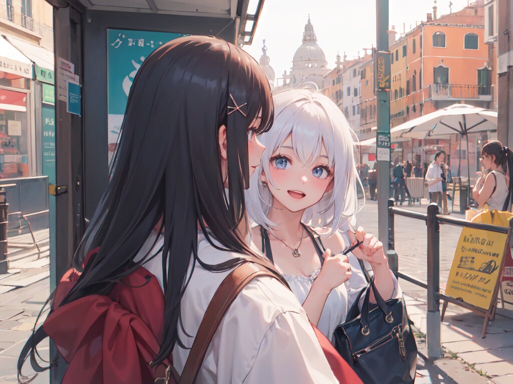 旅の街角【1Shot】#19　[Self merged model]