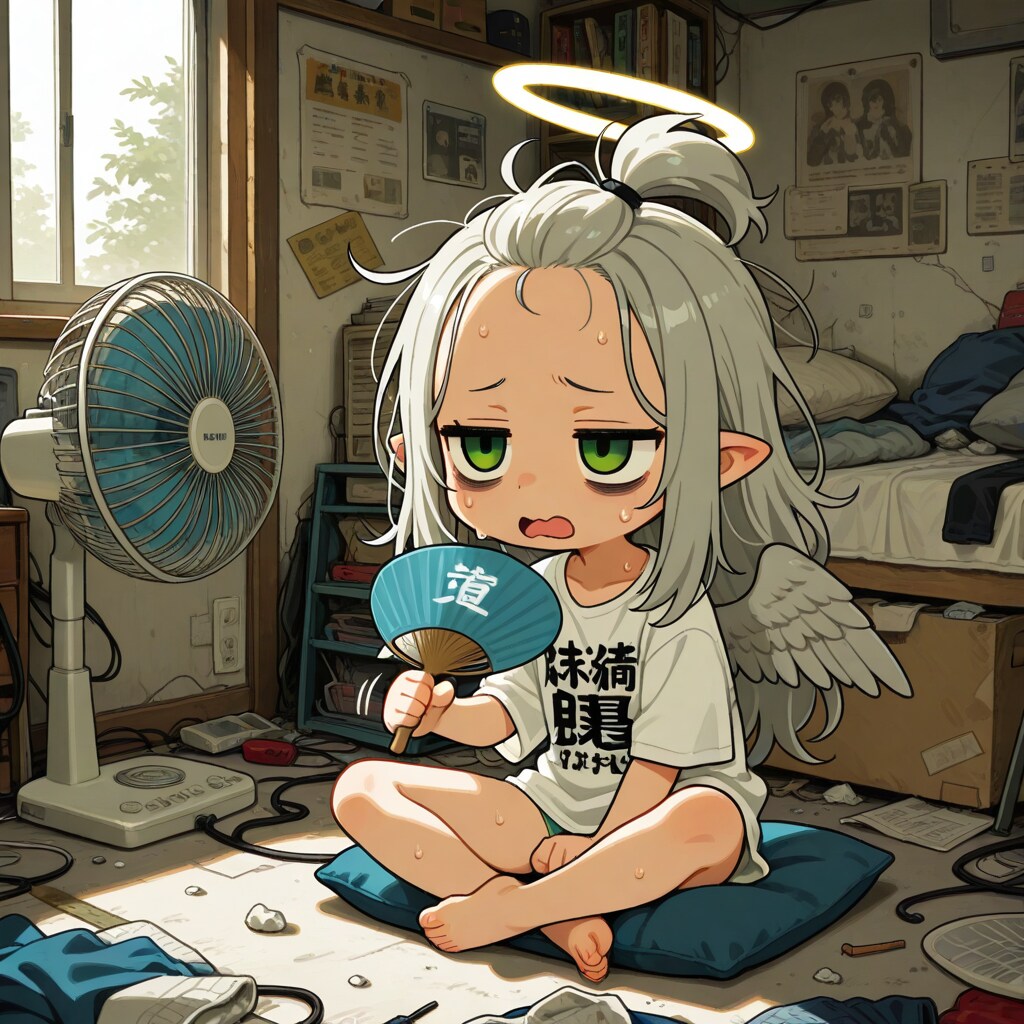 あついー