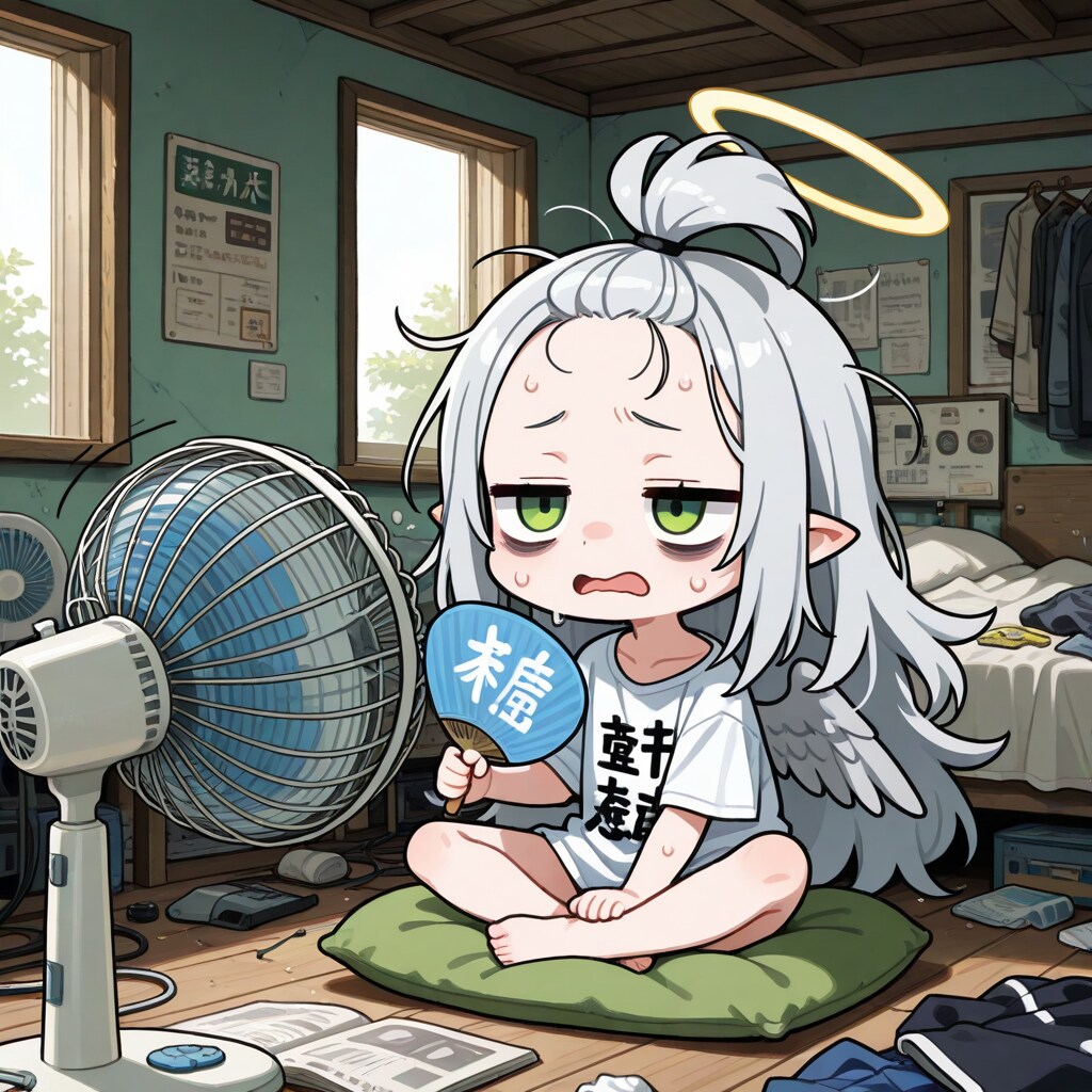 あついー