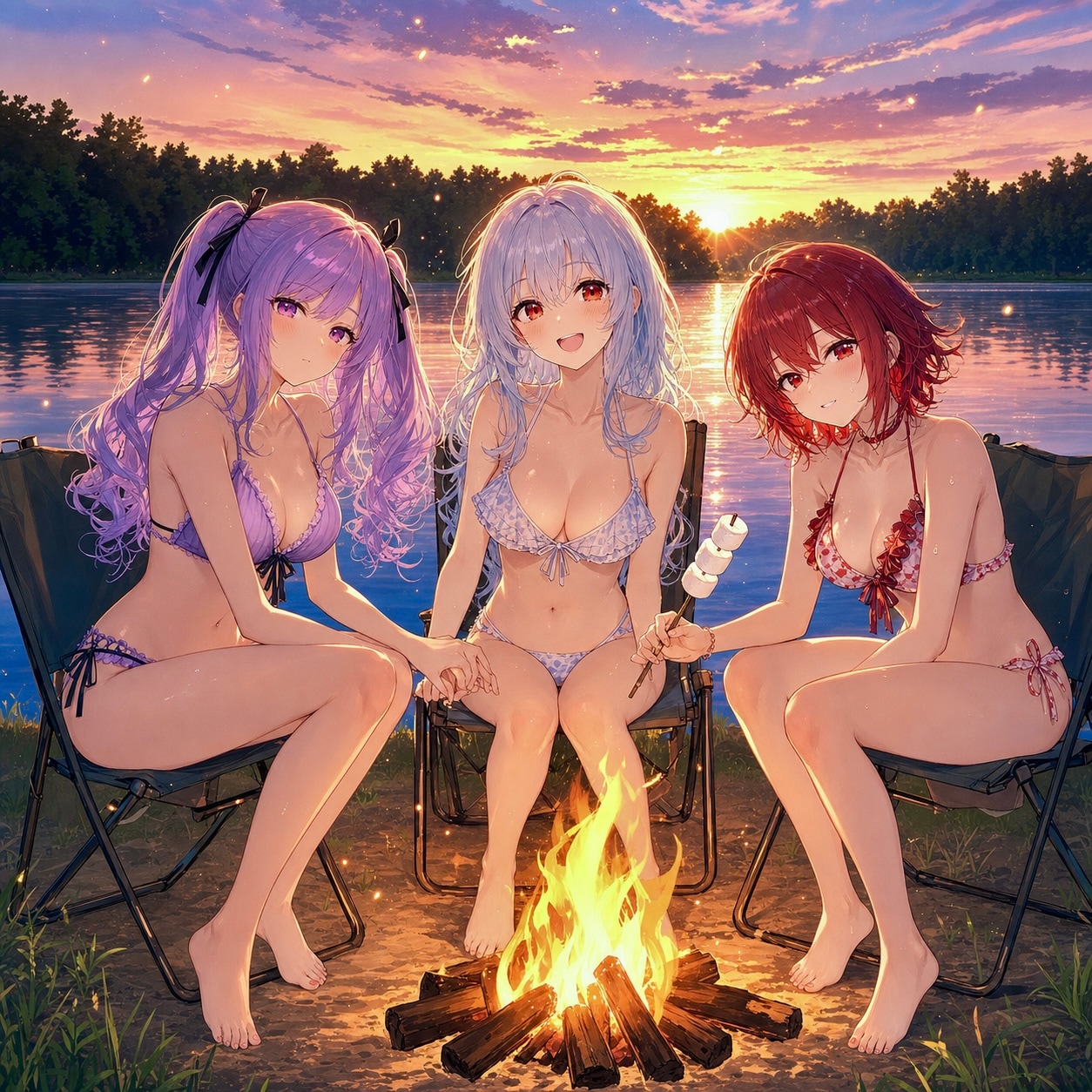ビーチキャンプ🏕️