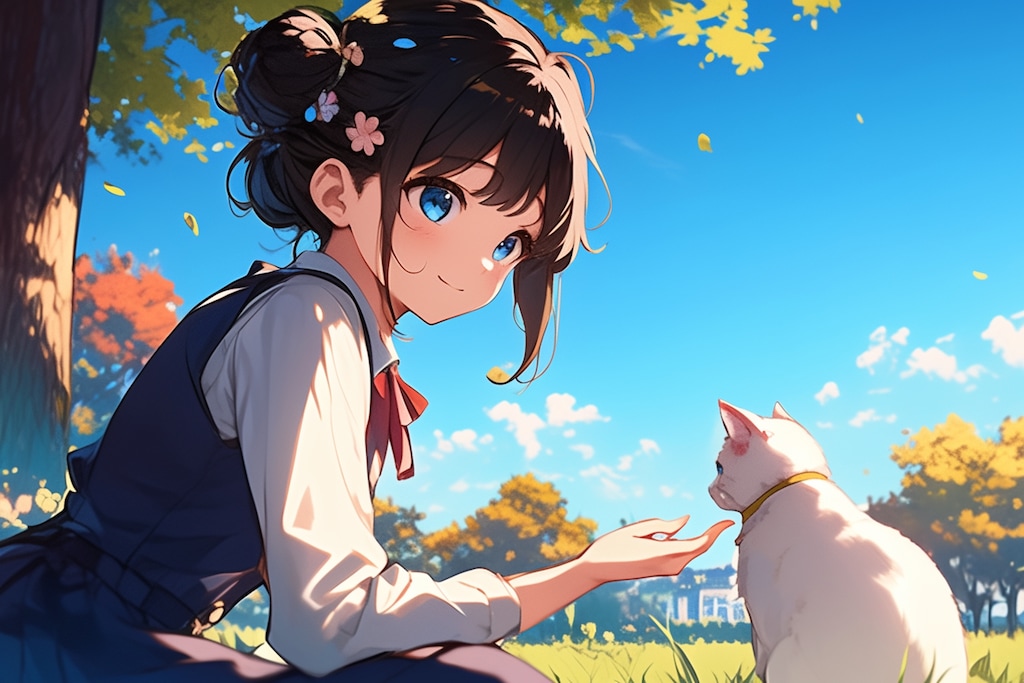 猫🐈とおだんごちゃん🍡✨97