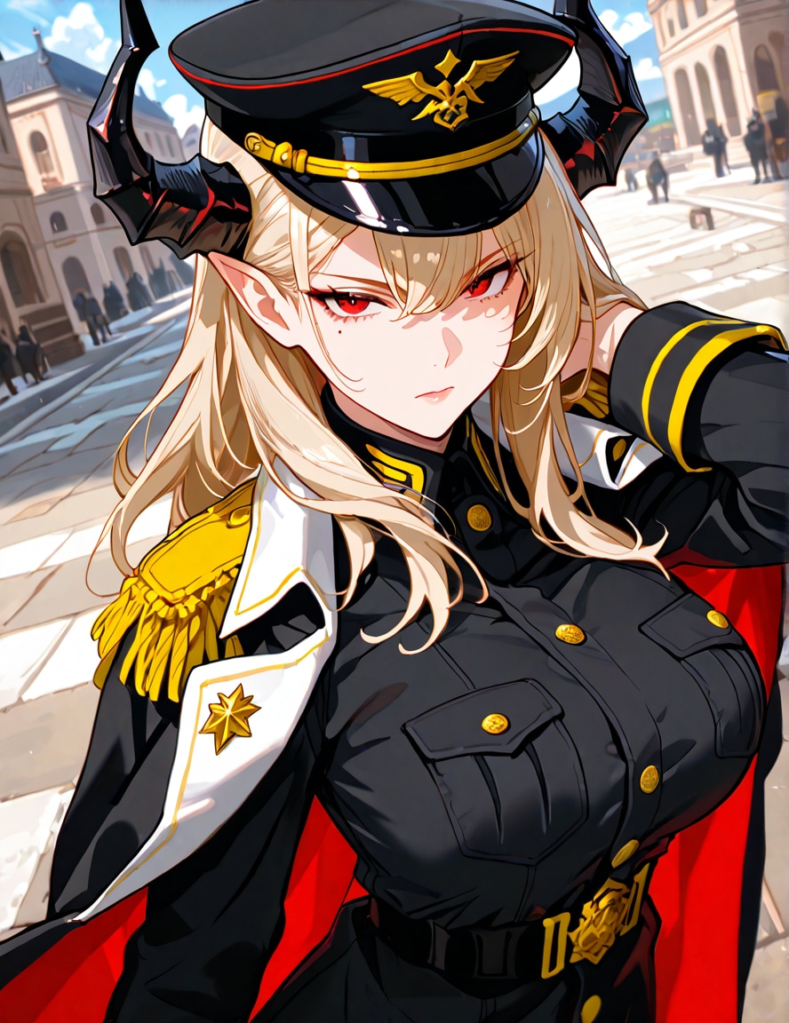 マリウス帝国軍憲兵隊隊長・アギレア