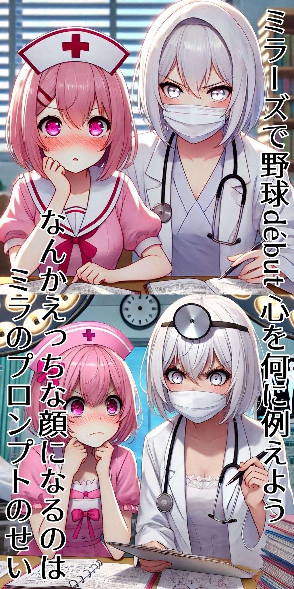 医師になる心電アイちゃん