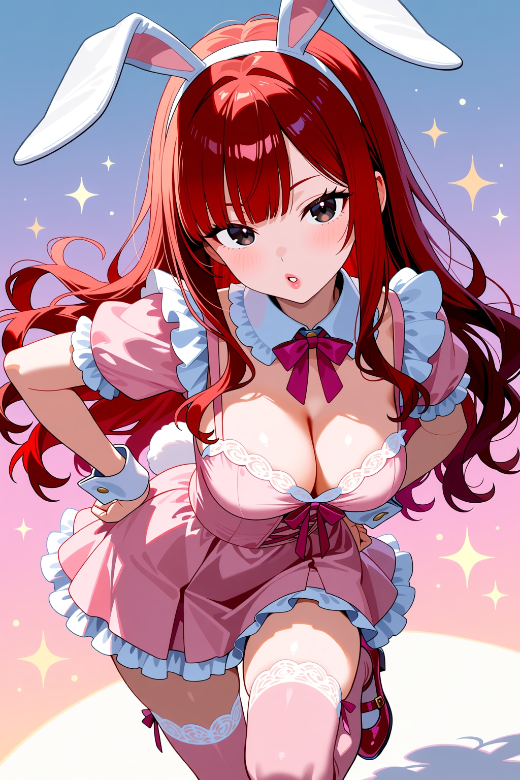 バニーガール🐰【うさ耳あれば、バニーでしょ？🩷】 | の人気AIイラスト・グラビア