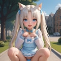 今日のニャンコ ～ウチのコ（ペット）自慢～　Part.11 しゃがんで(=^..^=)ﾐｬｰ 10枚目