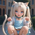 今日のニャンコ ～ウチのコ（ペット）自慢～　Part.11 しゃがんで(=^..^=)ﾐｬｰ 4枚目