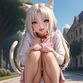 今日のニャンコ ～ウチのコ（ペット）自慢～　Part.11 しゃがんで(=^..^=)ﾐｬｰ 7枚目