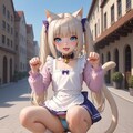 今日のニャンコ ～ウチのコ（ペット）自慢～　Part.11 しゃがんで(=^..^=)ﾐｬｰ 3枚目