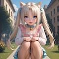 今日のニャンコ ～ウチのコ（ペット）自慢～　Part.11 しゃがんで(=^..^=)ﾐｬｰ 11枚目