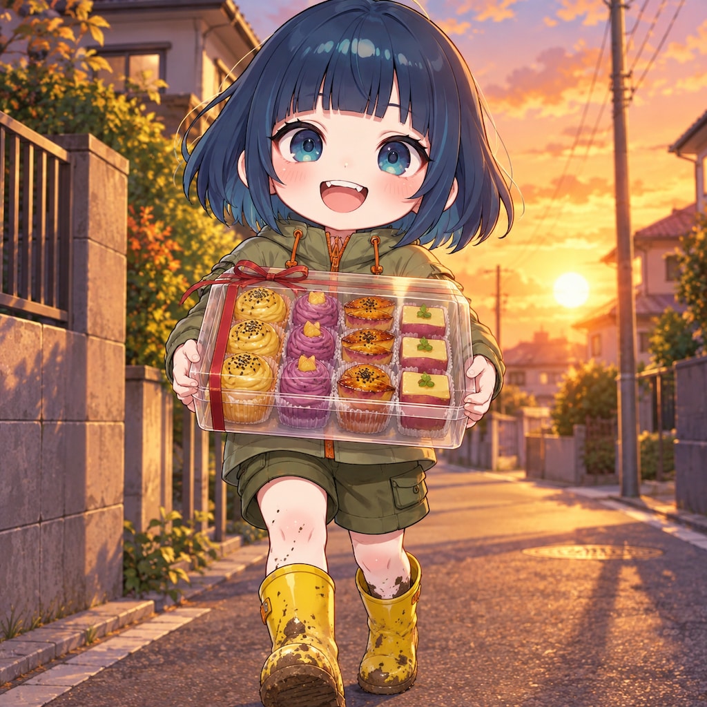 ボクとお姉ちゃんで作ったんだよ✨