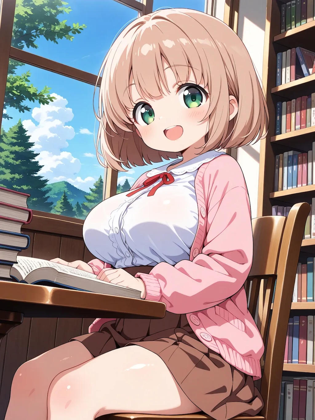 こはるちゃんと図書館