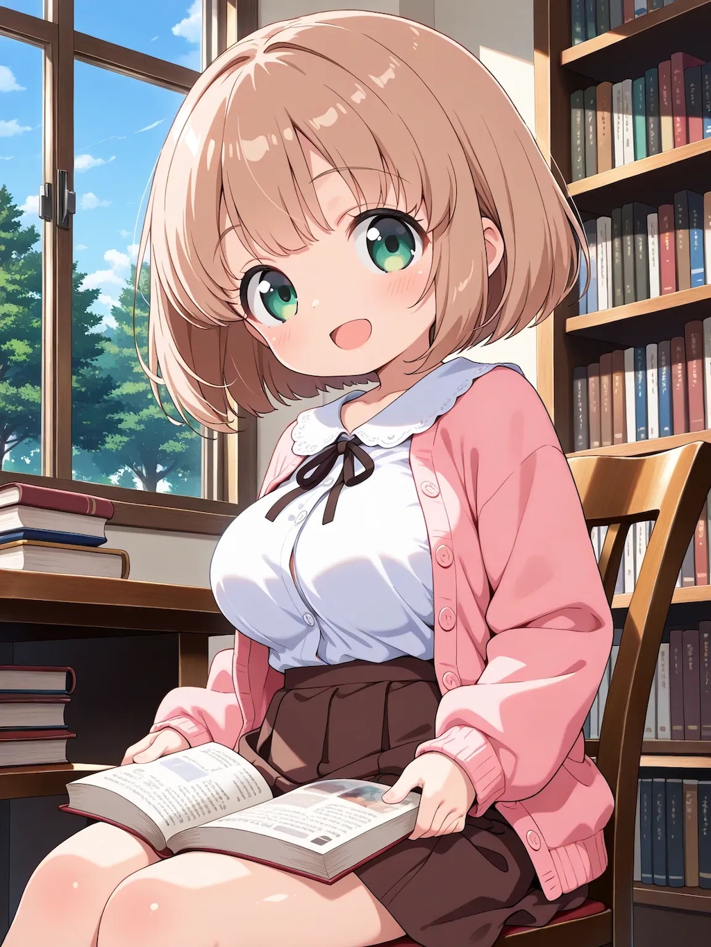 こはるちゃんと図書館