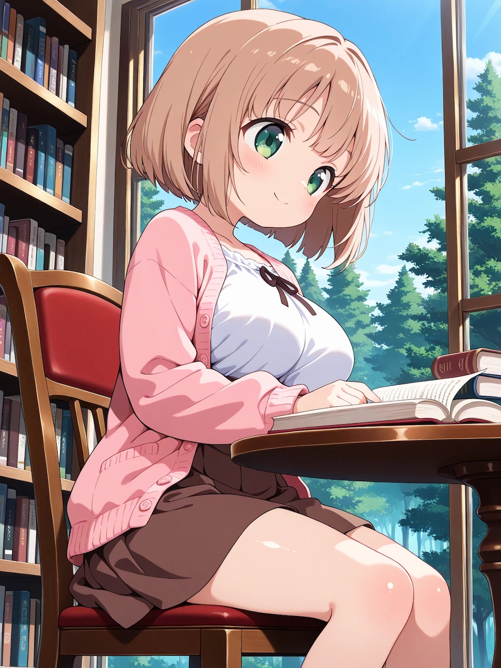 こはるちゃんと図書館