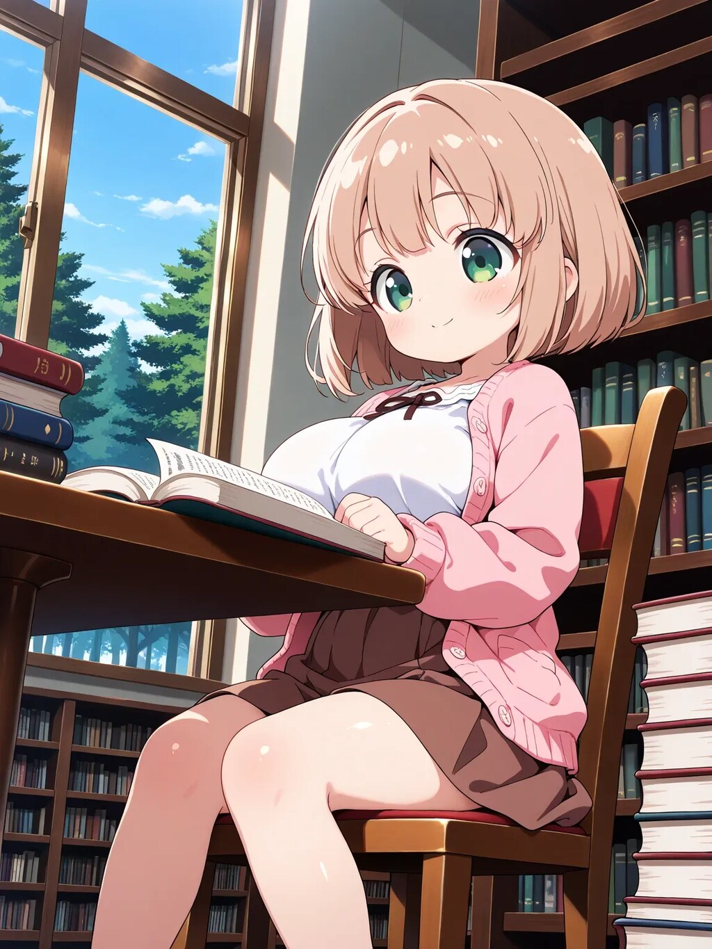 こはるちゃんと図書館