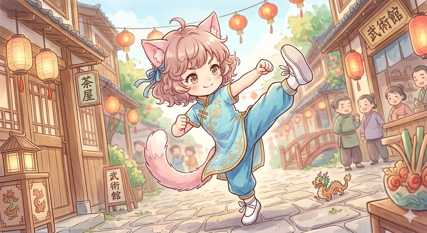 ケモミミカンフー73 | の人気AIイラスト・グラビア