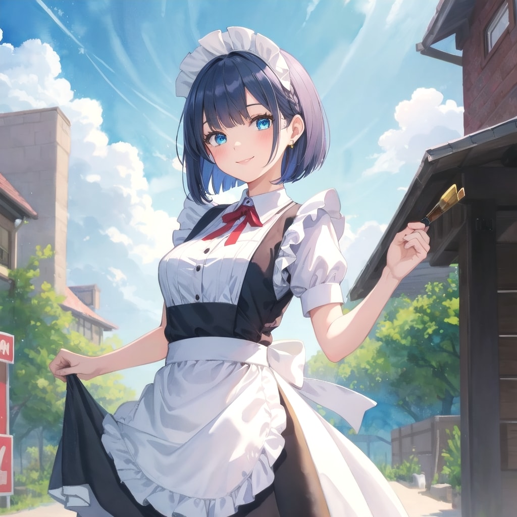 水彩風のあいちゃん