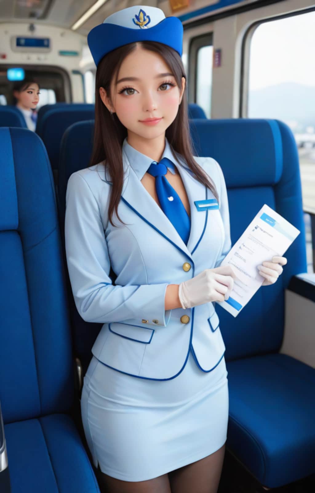 バスガイドのおねぇさん