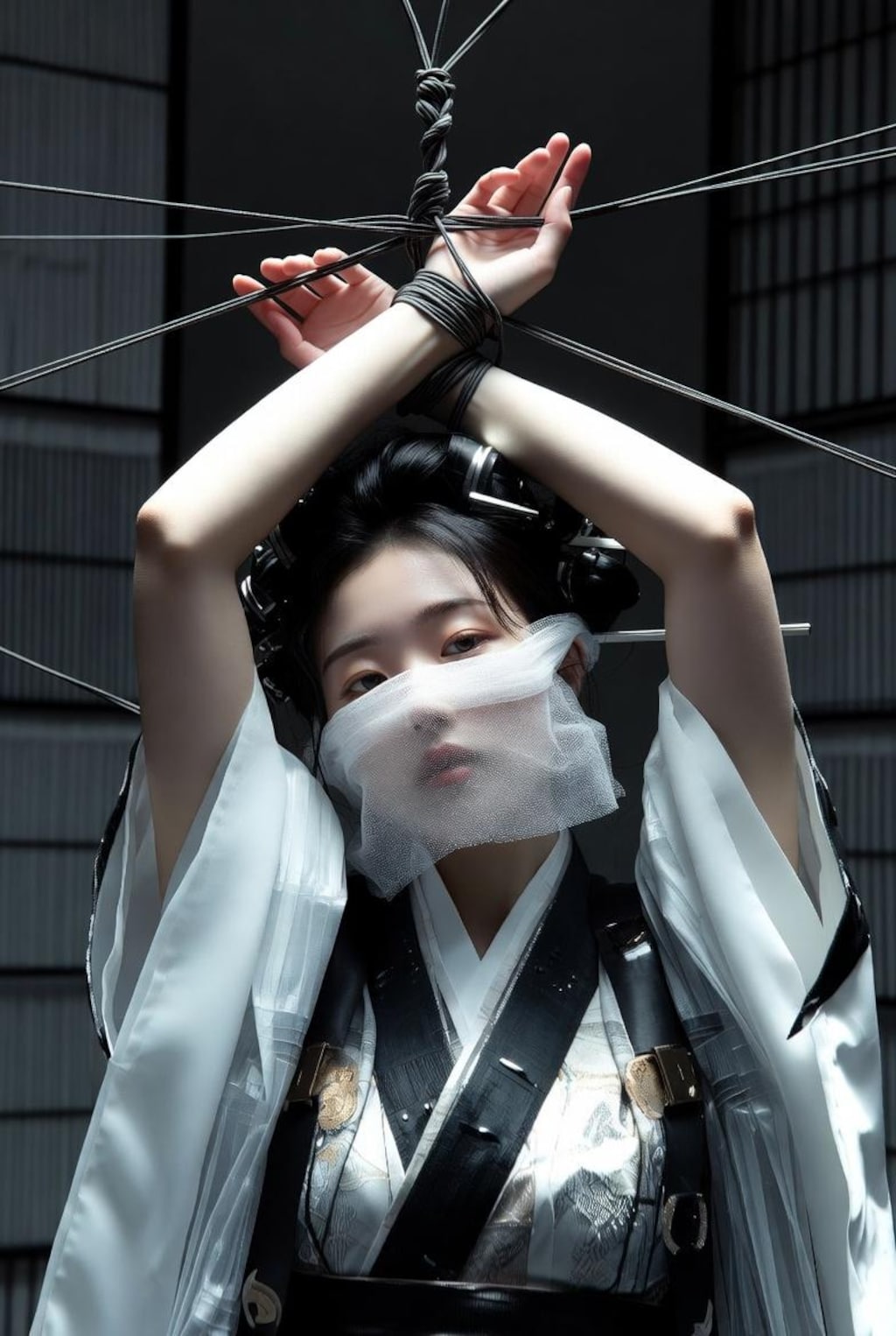 未来的 和風緊縛ファッション