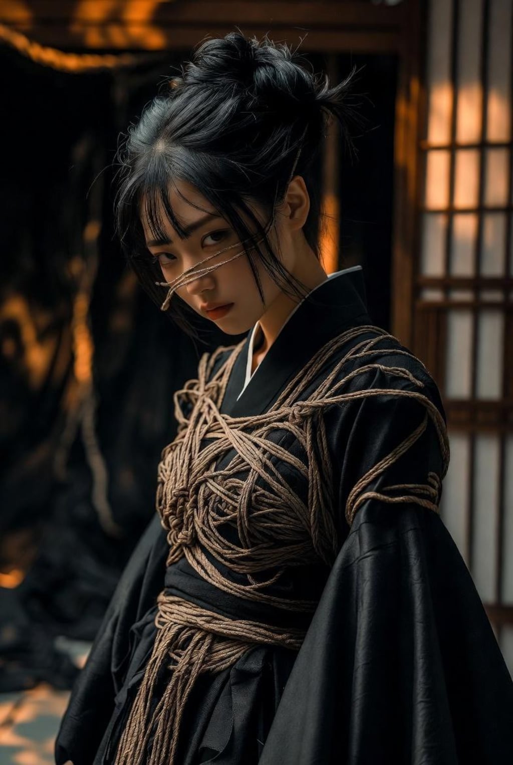 未来的 和風緊縛ファッション
