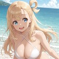 バトルスピリッツ)レイ・オーバの水着姿 3枚目
