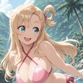 バトルスピリッツ)レイ・オーバの水着姿 4枚目