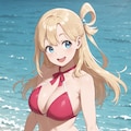 バトルスピリッツ)レイ・オーバの水着姿 2枚目