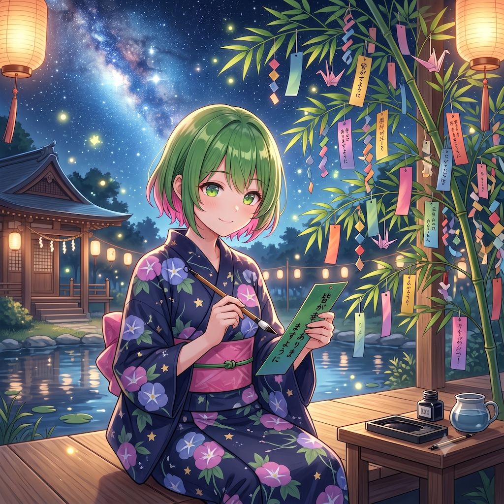 川崎さん星降る夜の願い事