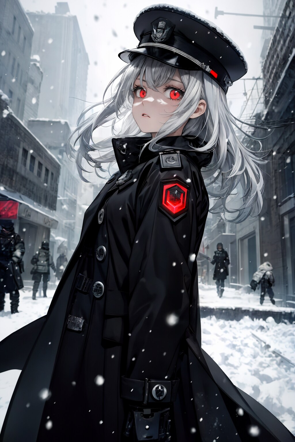 黒/白銀/赤