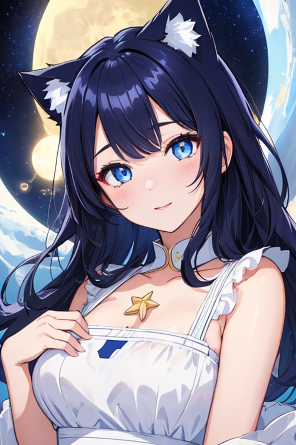 月の不思議な少女-No.3