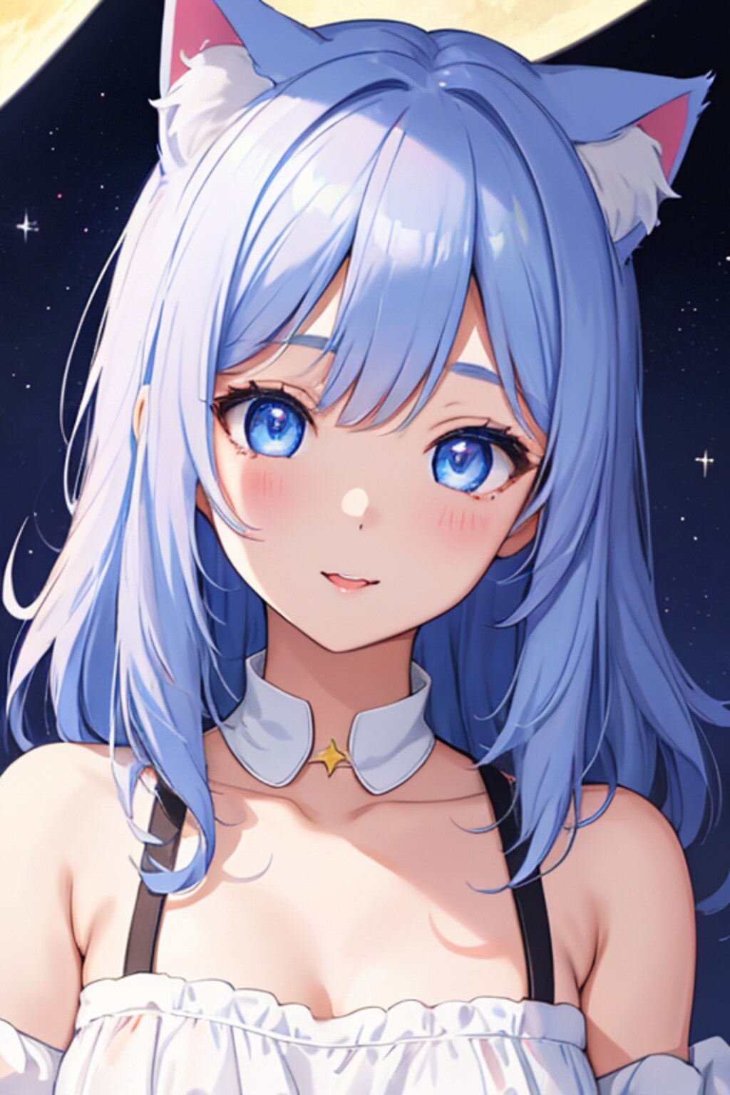 月の不思議な少女-No.3