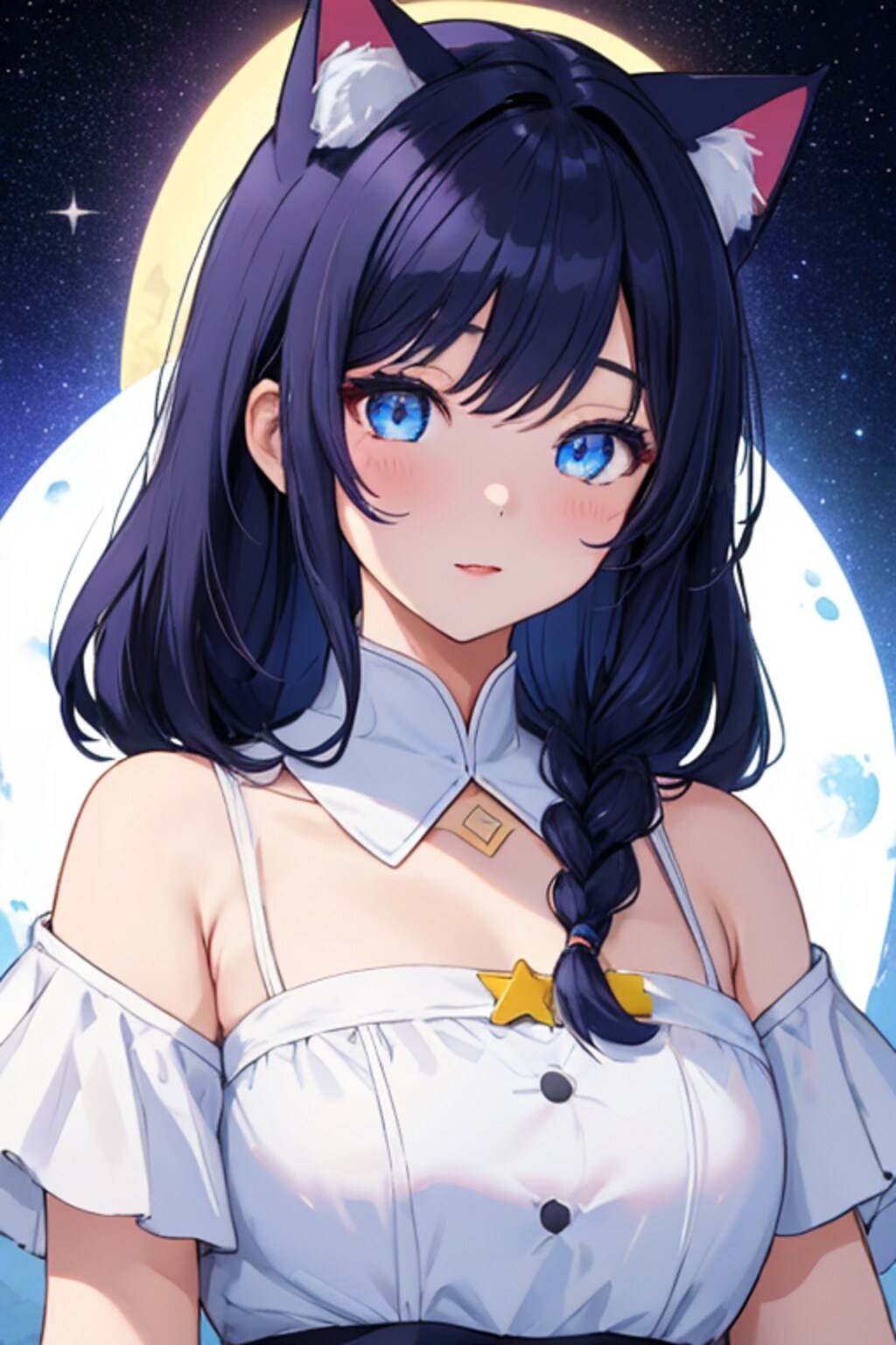 月の不思議な少女-No.3