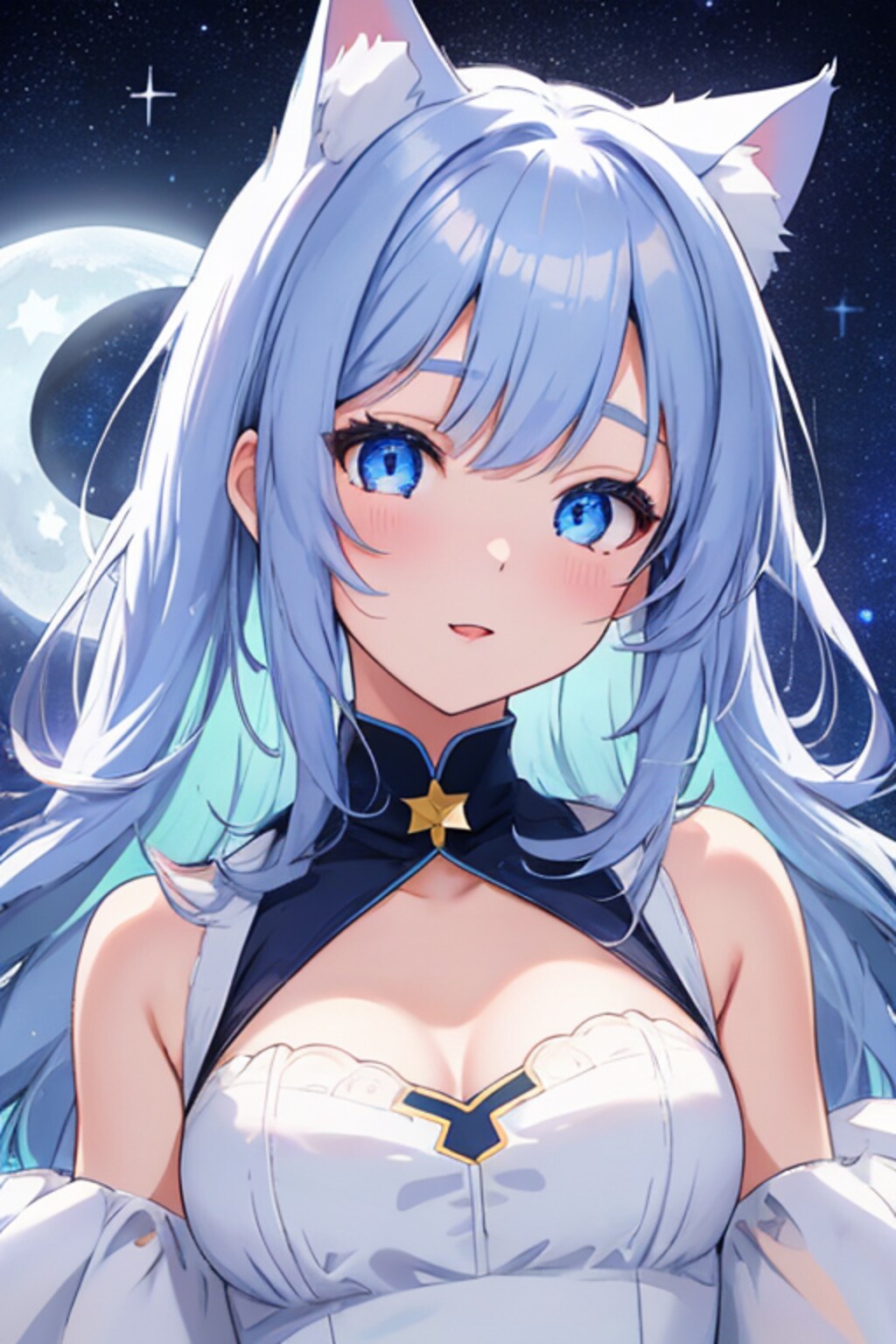 月の不思議な少女-No.3