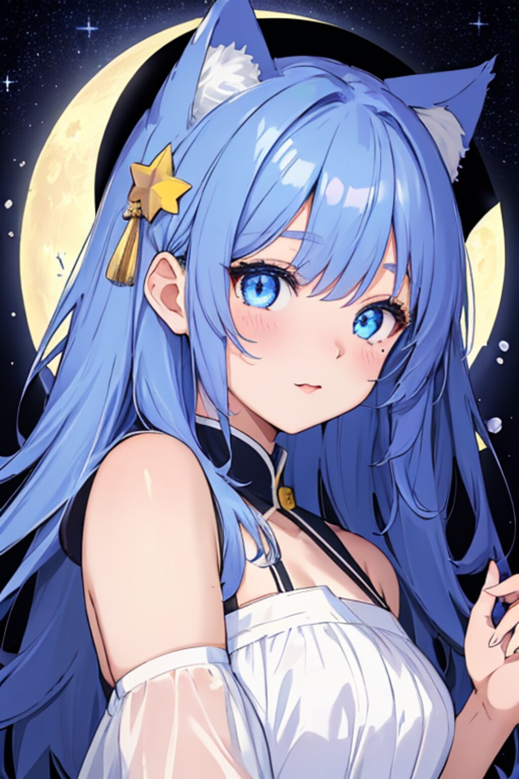 月の不思議な少女-No.3