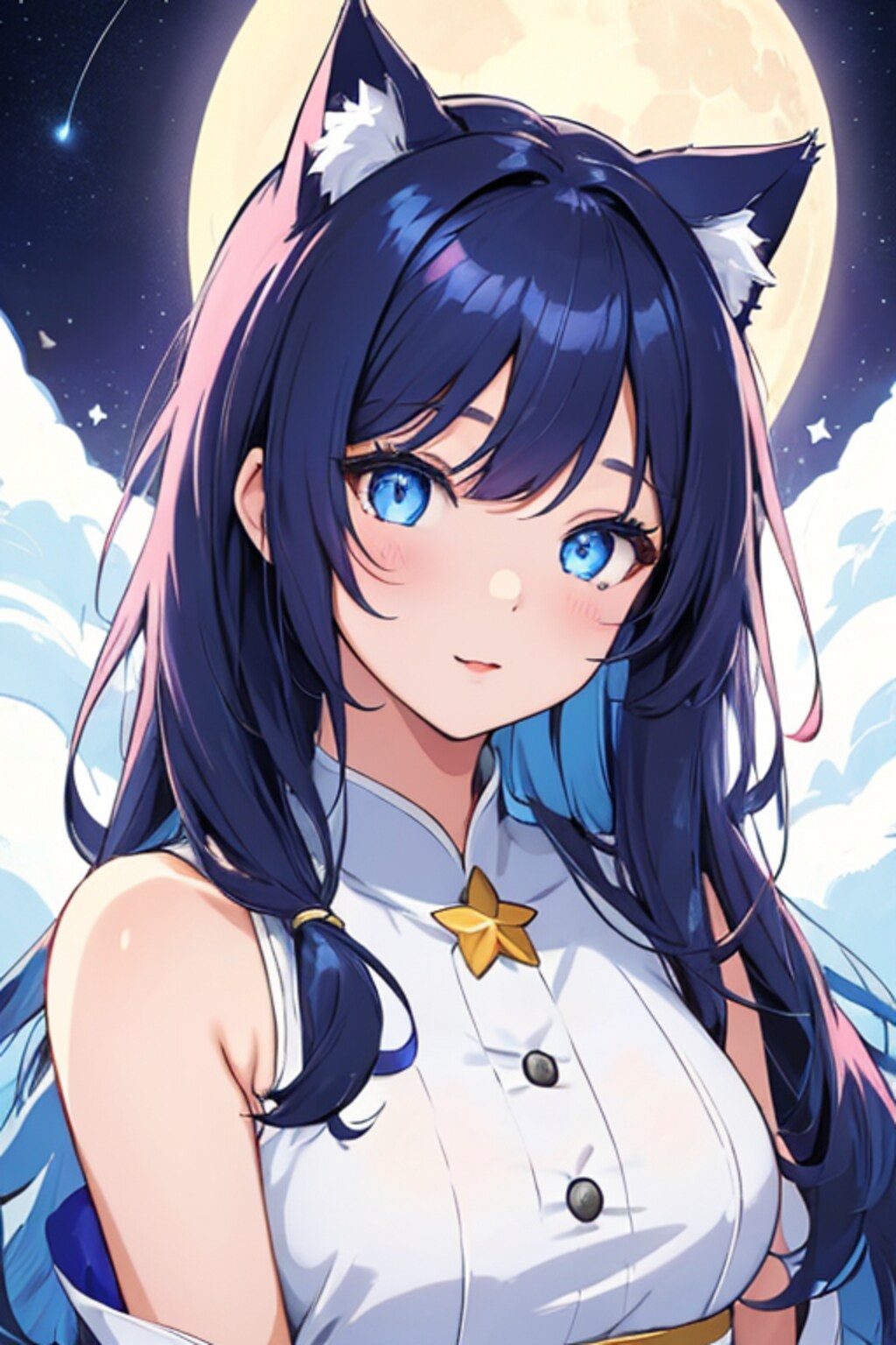 月の不思議な少女-No.3