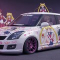 セーラームーン痛車スイフトスポーツ 4枚目