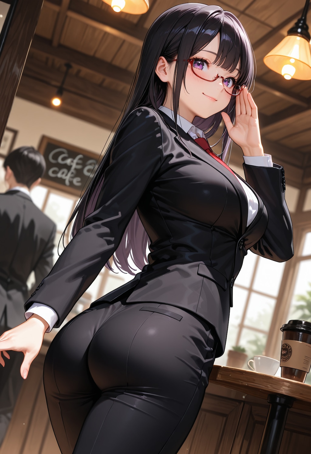 スーツデー。