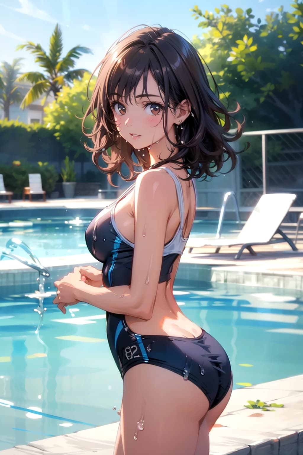 ほら、泳ごうよ！