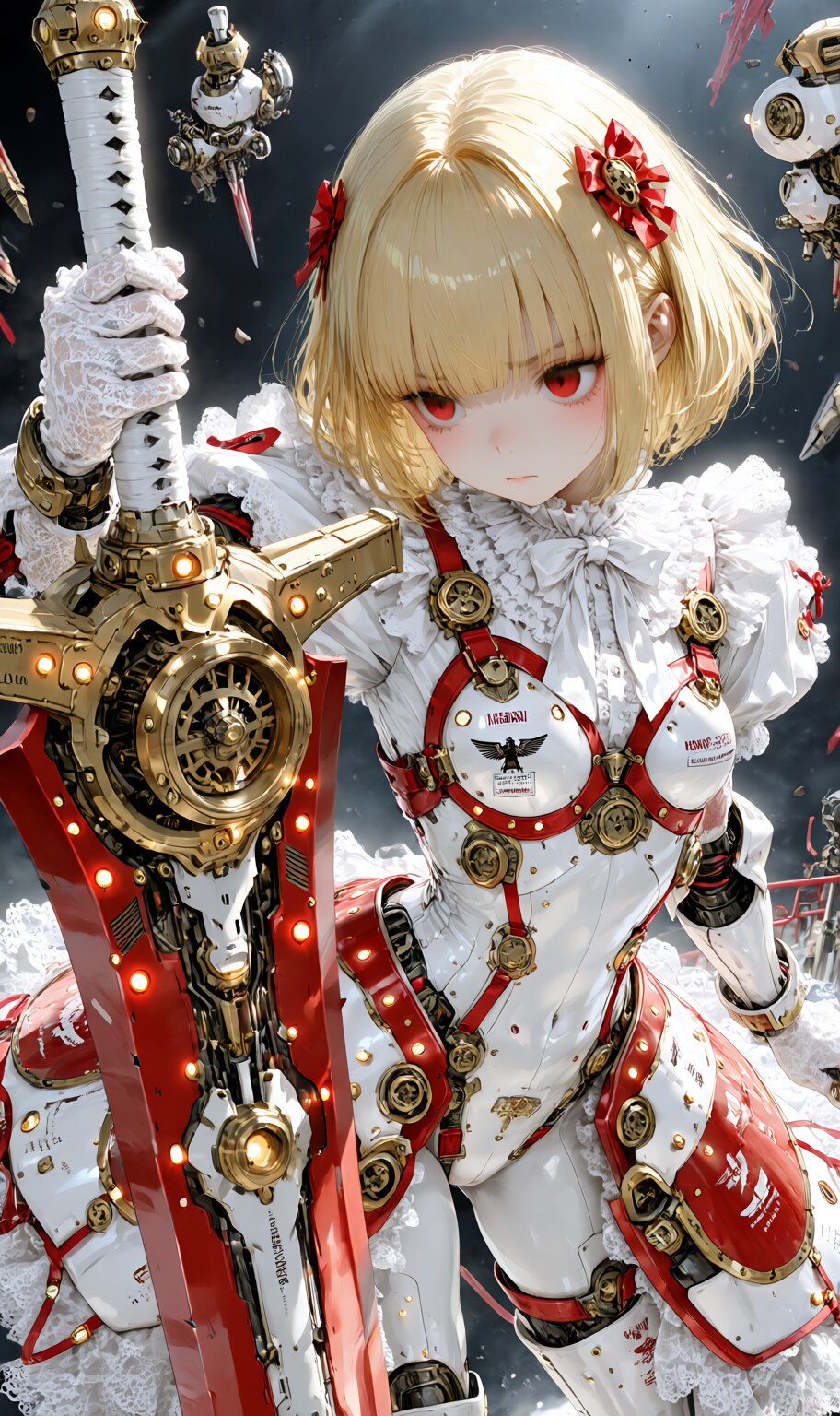 Armored Maid red