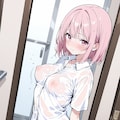 シャツのままシャワーなんて恥ずかしいんですけど💦 2枚目