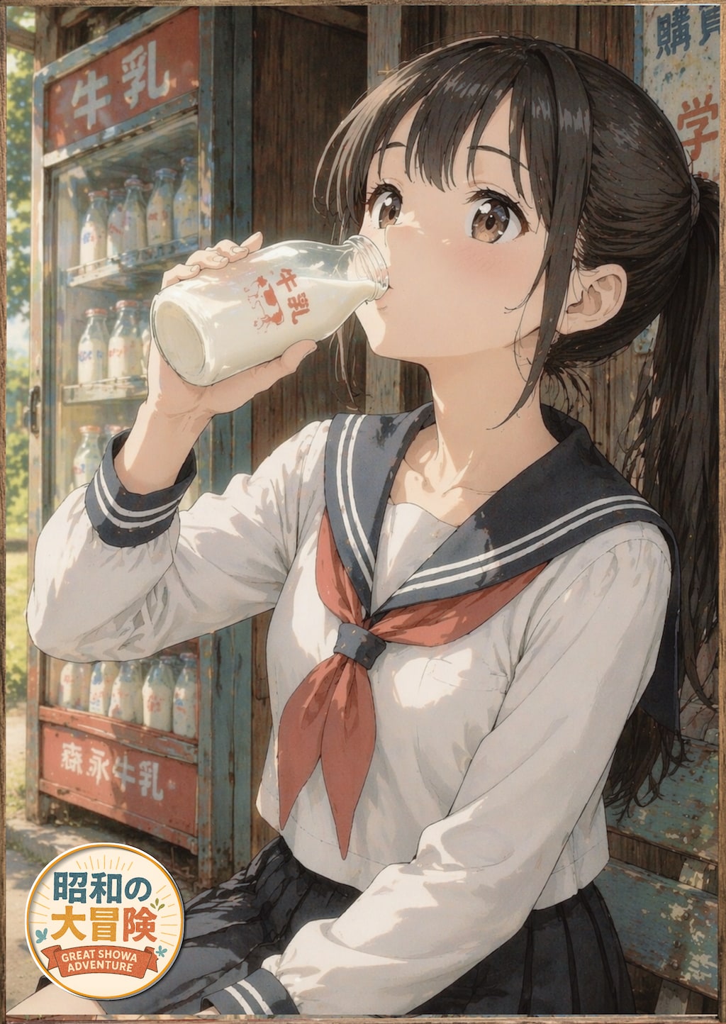 牛乳の蓋
