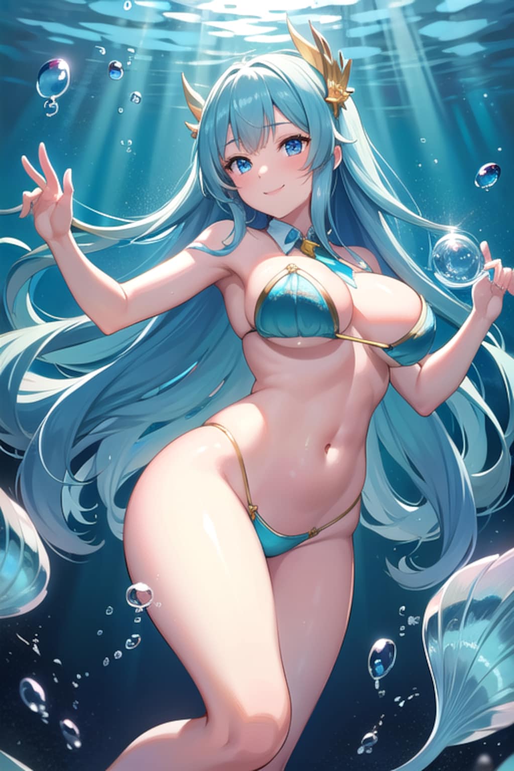 海の魔女と取り引きを