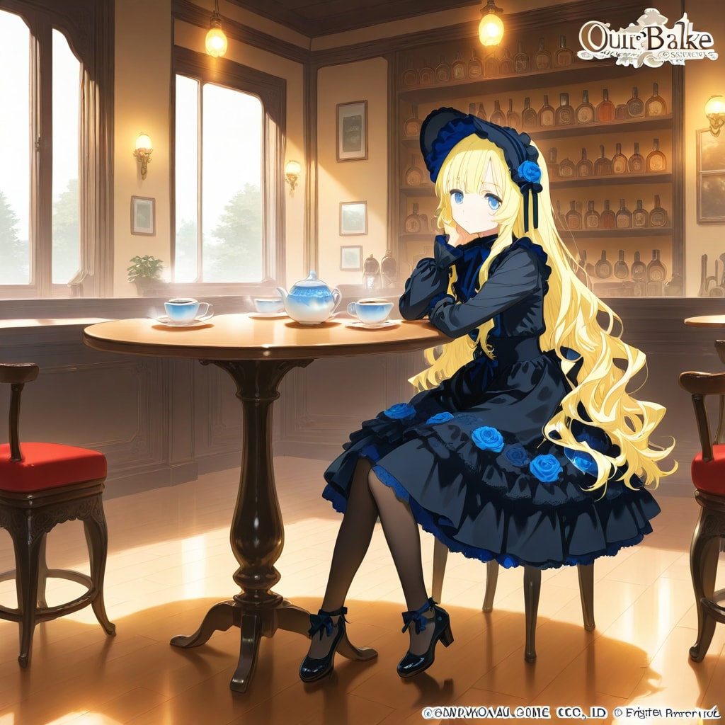 カフェでティータイム