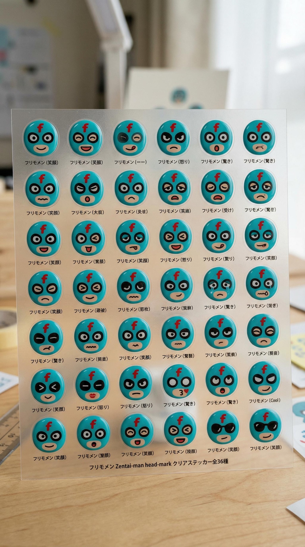 KAITOのぷくぷくシール