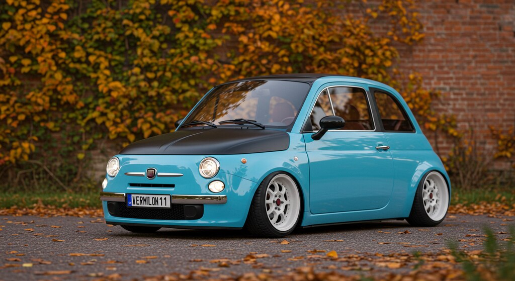 フィアット500のドリ車