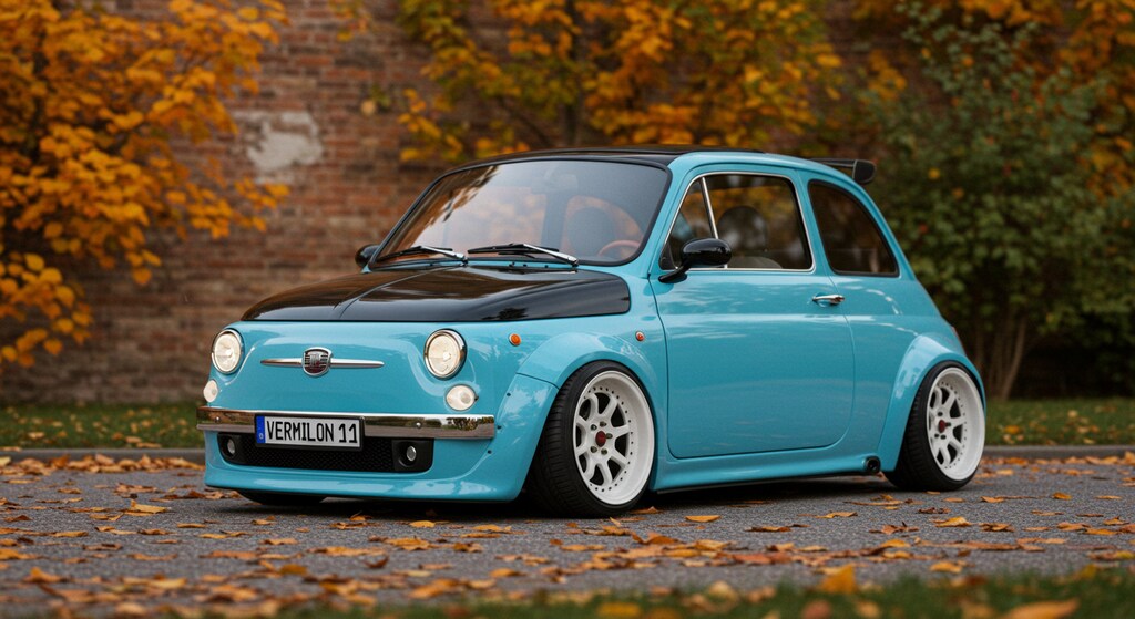 フィアット500のドリ車