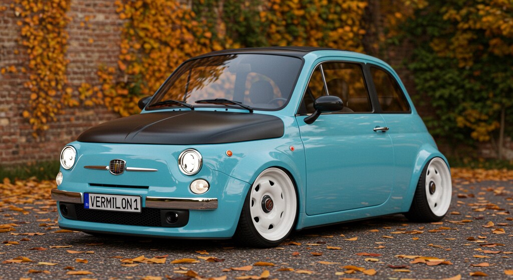 フィアット500のドリ車