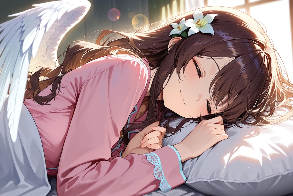 天使さん休憩中